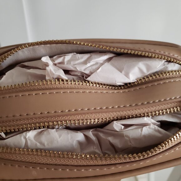 BNWT ZARA small shoulder bag adjustable strap in natural camel (OS) - Picture 4 of 8